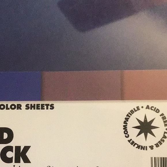 25 sheets of card stock paper 8.5 by 11 inch sheets - Picture 4 of 5